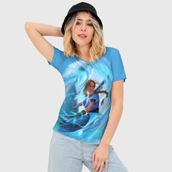 Женская футболка 3D Slim Katara - фото 2