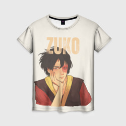 Женская футболка 3D Zuko
