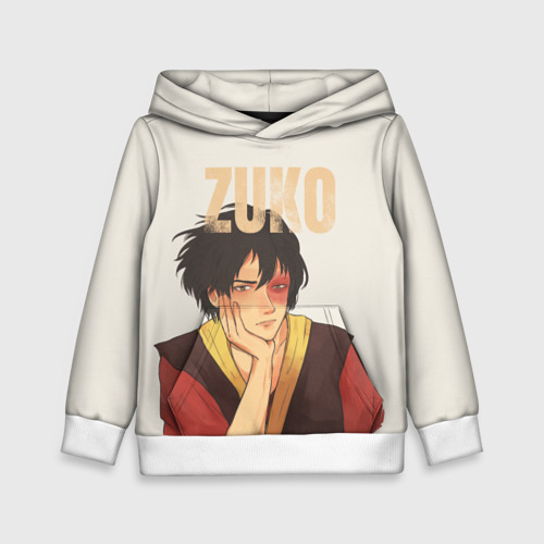 Детская толстовка 3D Zuko, цвет белый