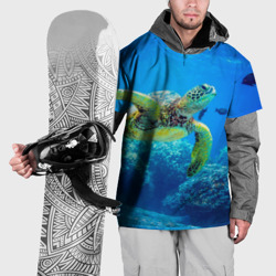 Накидка на куртку 3D Морская черепаха