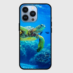 Чехол для iPhone 13 Pro Морская черепаха
