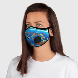 Маска из неопрена Коралловые морские рыбки  - фото 2