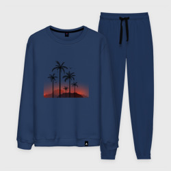 Мужской костюм хлопок Palm tree