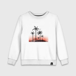 Детский свитшот хлопок Palm tree