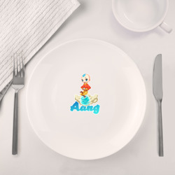 Набор: тарелка + кружка Aang airbender - фото 2