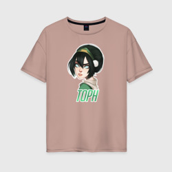 Женская футболка хлопок Oversize Toph Beifong