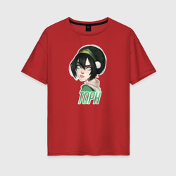 Женская футболка хлопок Oversize Toph Beifong