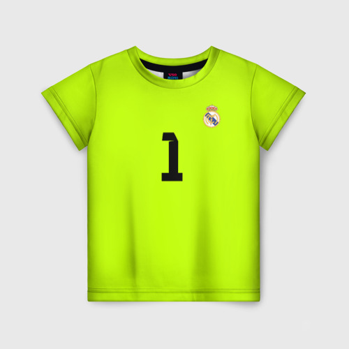 Детская футболка с принтом Iker Casillas, вид спереди №1