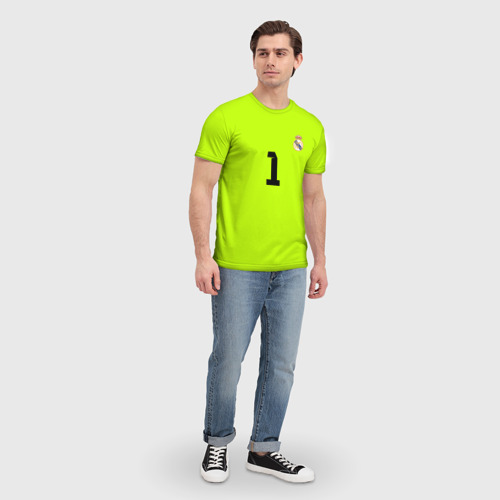 Мужская футболка 3D Iker Casillas, цвет 3D печать - фото 5