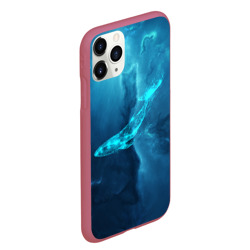 Чехол для iPhone 11 Pro Max матовый Звездный кит star whale - фото 2