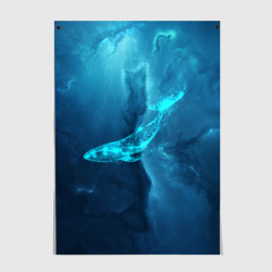 Постер Звездный кит star whale