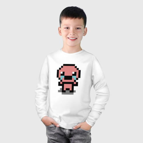 Детский лонгслив хлопок Pixel Isaac - фото 3