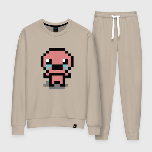 Женский костюм хлопок Pixel Isaac, цвет миндальный