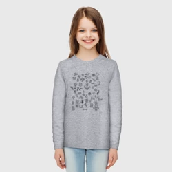 Детский лонгслив хлопок The Binding of Isaac стики - фото 2