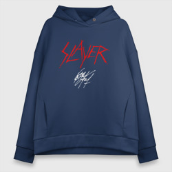 Женское худи Oversize хлопок Slayer: Kerry King