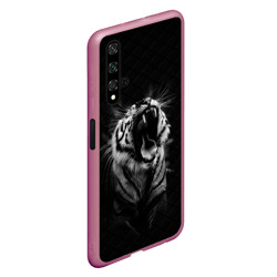 Чехол для Honor 20 Тигр рычит Tiger realistic - фото 2