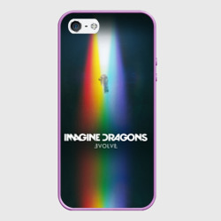 Чехол для iPhone 5/5S матовый Imagine Dragons: Evolve