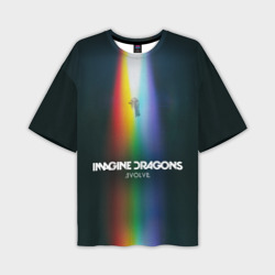 Мужская футболка oversize 3D Imagine Dragons: Evolve