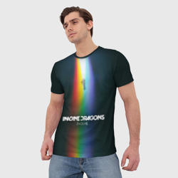 Мужская футболка 3D Imagine Dragons: Evolve - фото 2