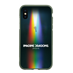 Чехол для iPhone XS Max матовый Imagine Dragons: Evolve