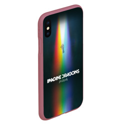 Чехол для iPhone XS Max матовый Imagine Dragons: Evolve - фото 2