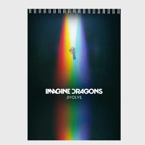 Скетчбук Imagine Dragons: Evolve, цвет белый