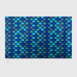 Флаг 3D Чешуя рыбы