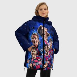 Женская зимняя куртка Oversize Месси и Суарес - фото 2