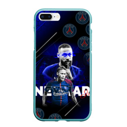 Чехол для iPhone 7Plus/8 Plus матовый Неймар Neymar ПСЖ