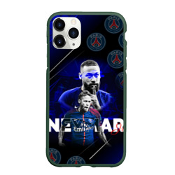 Чехол для iPhone 11 Pro матовый Неймар Neymar ПСЖ