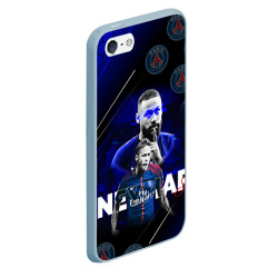 Чехол для iPhone 5/5S матовый Неймар Neymar ПСЖ - фото 2