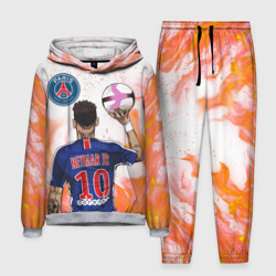 Неймар Neymar ПСЖ – Мужской костюм с толстовкой 3D с принтом купить со скидкой в -20%