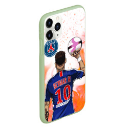 Чехол для iPhone 11 Pro матовый Неймар Neymar ПСЖ - фото 2