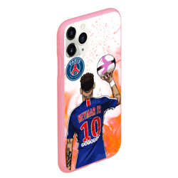 Чехол для iPhone 11 Pro Max матовый Неймар Neymar ПСЖ - фото 2