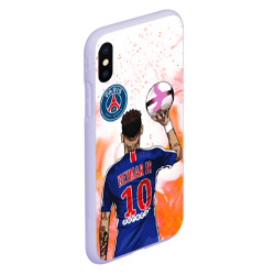 Чехол для iPhone XS Max матовый Неймар Neymar ПСЖ - фото 2