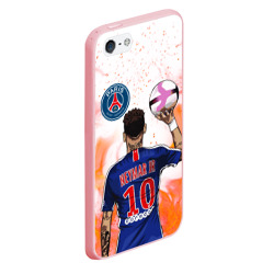 Чехол для iPhone 5/5S матовый Неймар Neymar ПСЖ - фото 2