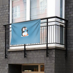 Флаг-баннер Пингвин - фото 2