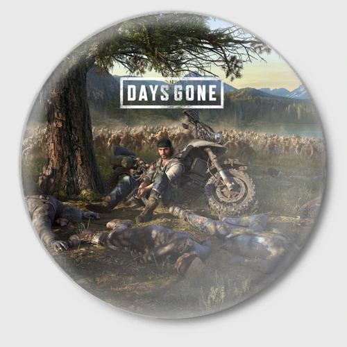 Значок Days gone Дикон и толпа фриков