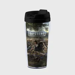 Термокружка-непроливайка Days gone Дикон и толпа фриков