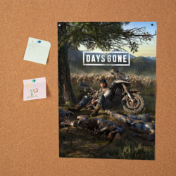 Постер Days gone Дикон и толпа фриков - фото 2