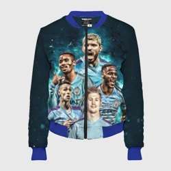Женский бомбер 3D Манчестер Сити Серхио Агуэро