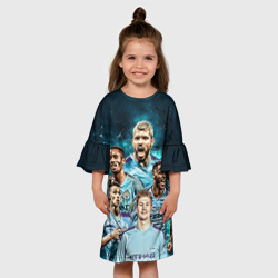 Детское платье 3D Манчестер Сити Серхио Агуэро - фото 2