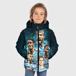 Зимняя куртка для мальчиков 3D Манчестер Сити Серхио Агуэро - фото 2