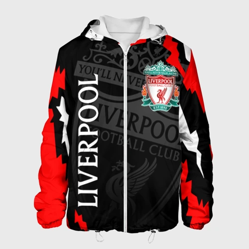 Мужская куртка 3D Liverpool Ливерпуль спорт