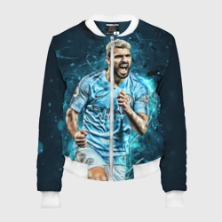 Женский бомбер 3D Серхио Агуэро