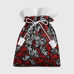 Подарочный 3D мешок KoЯn паттерн