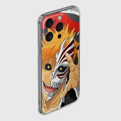 Чехол для iPhone 15 Pro силиконовый с защитой камеры Bleach, Ичиго Куросаки - фото 2