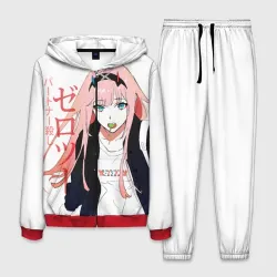 Мужской костюм 3D Zero Two, Darling in the Franx