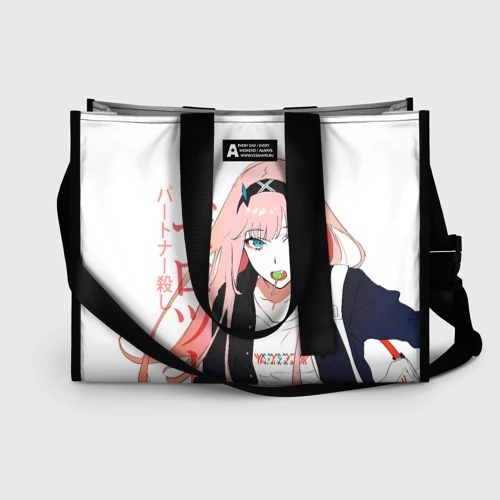 Сумка-шоппер 3D Zero Two, Darling in the Franx