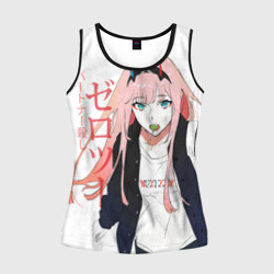 Женская майка 3D Zero Two, Darling in the Franx